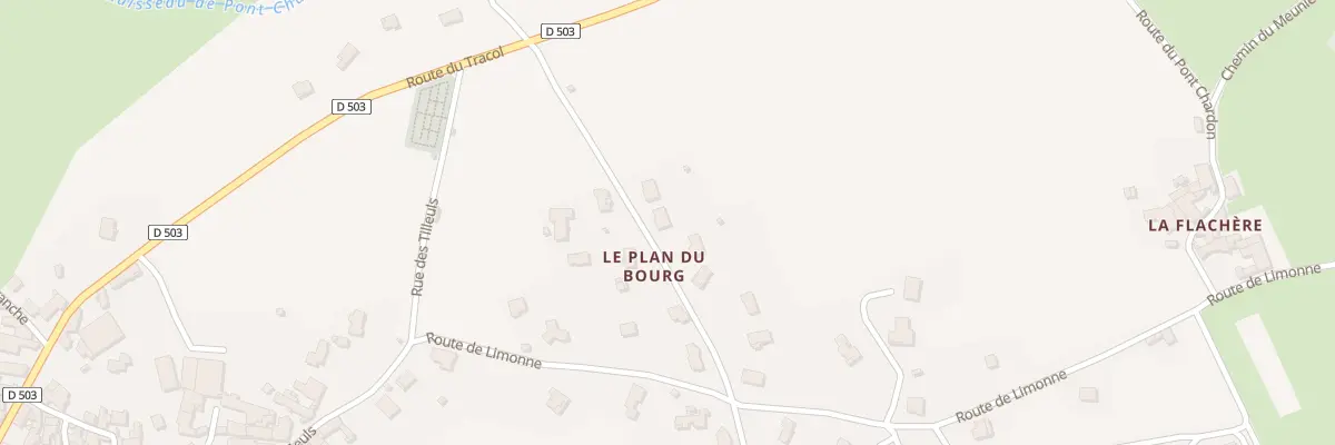 Plan du 167 Rte du Pontin à Saint-Appolinard
