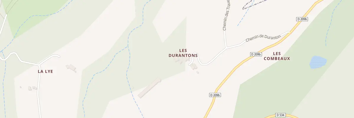 Plan du 385 Che de Duranton au Crestet