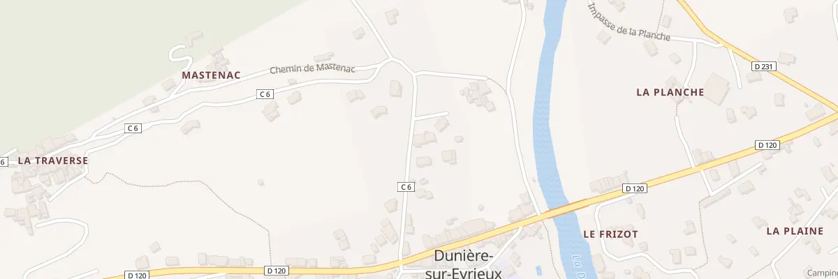 Plan du 138 Rte des Plaines à Dunière-sur-Eyrieux