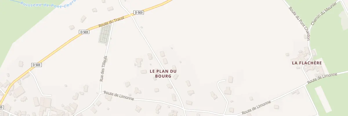 Plan du 155 Rte du Pontin à Saint-Appolinard