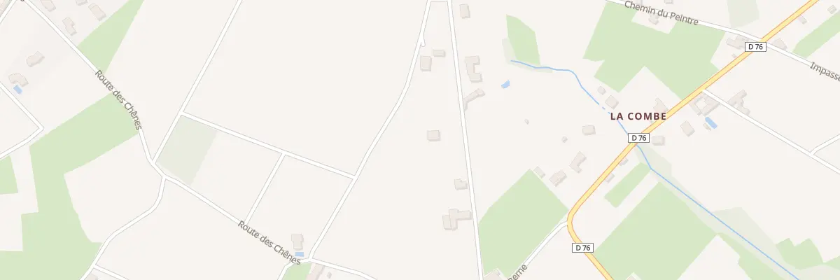 Plan du 209 Rte des Vernes à Blacé