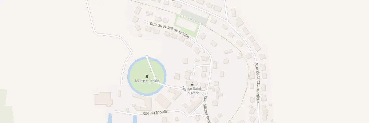 Plan du 111 Rue du Presbytere à Vauclerc
