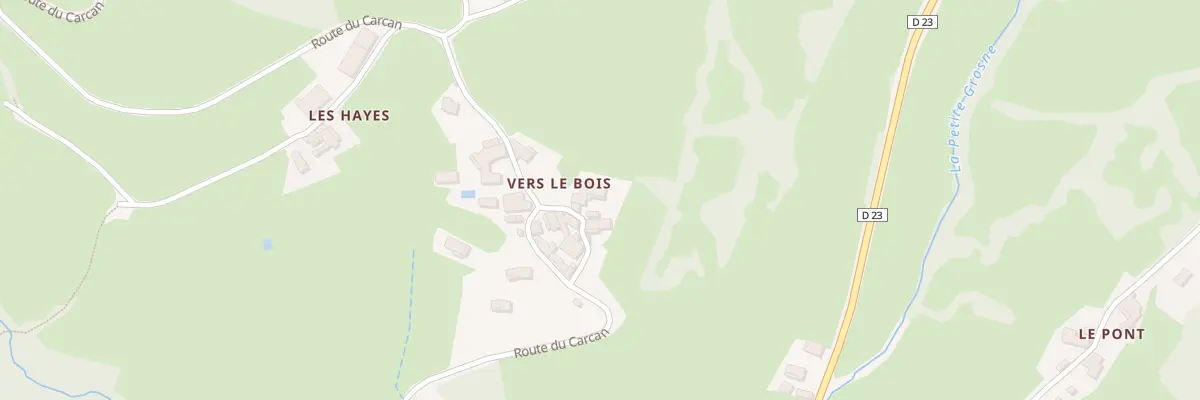 Plan du 58 Rue du Puits à Cenves