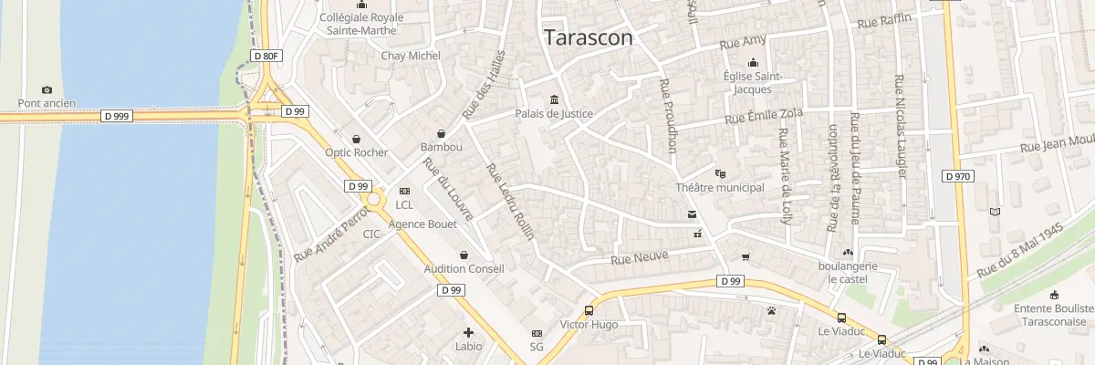 Plan du 56 Rue Lubières à Tarascon