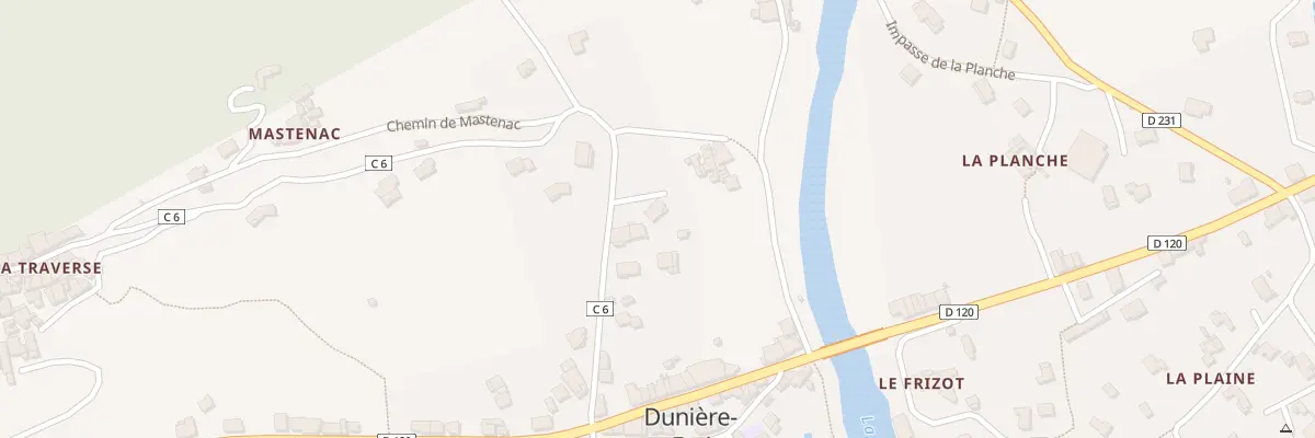 Plan du 178 Rte des Plaines à Dunière-sur-Eyrieux