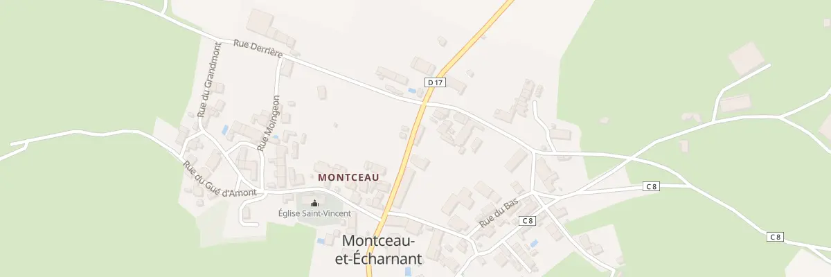 Plan du 5021 Montceau à Montceau-et-Écharnant