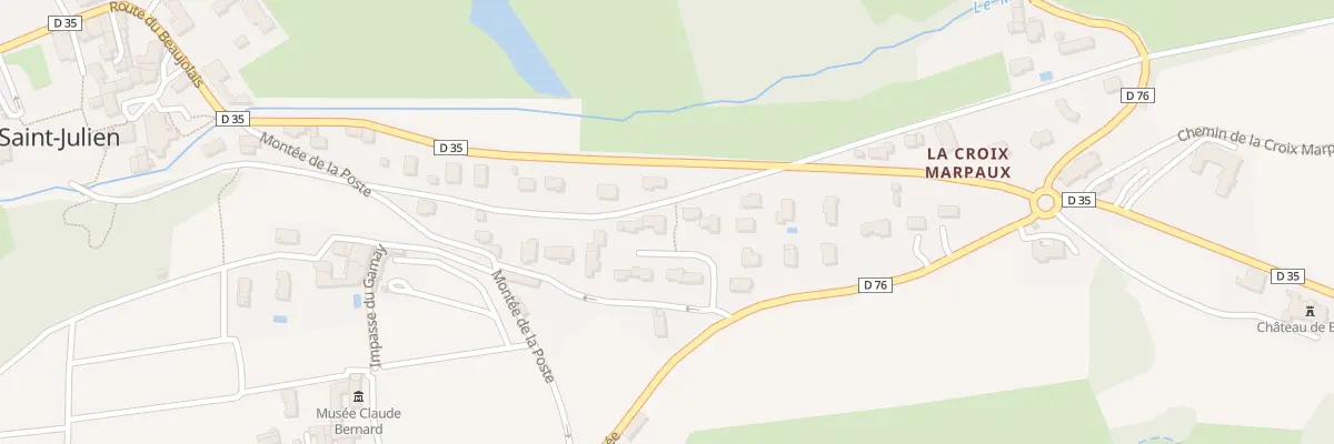 Plan du 82 Imp du Jardin des Vignes à Saint-Julien