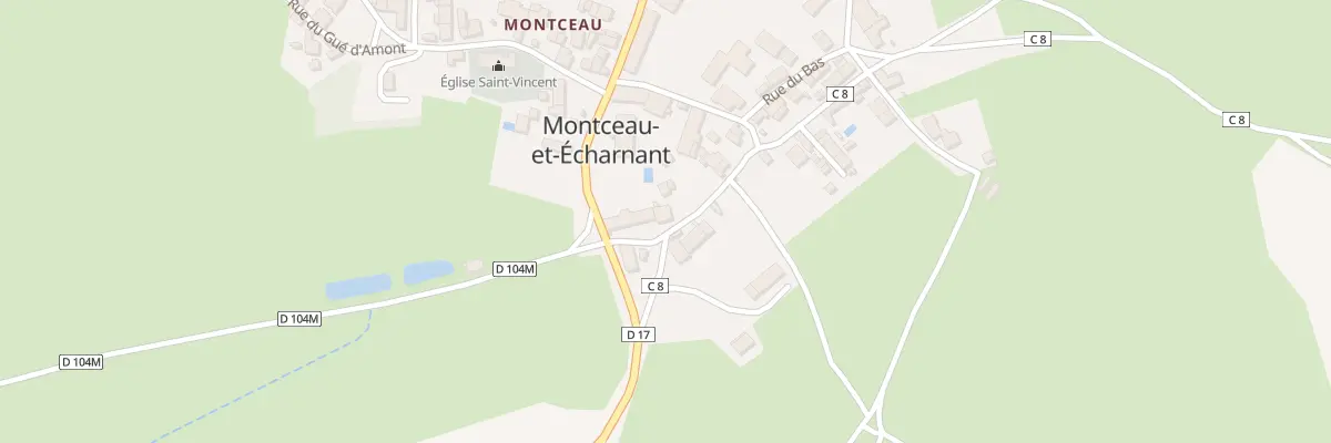Plan du 3 Rue du Bas de la Velle à Montceau-et-Écharnant