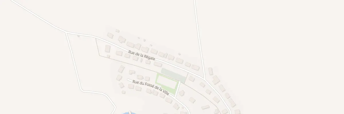 Plan du 13 Rue de la Regale à Vauclerc