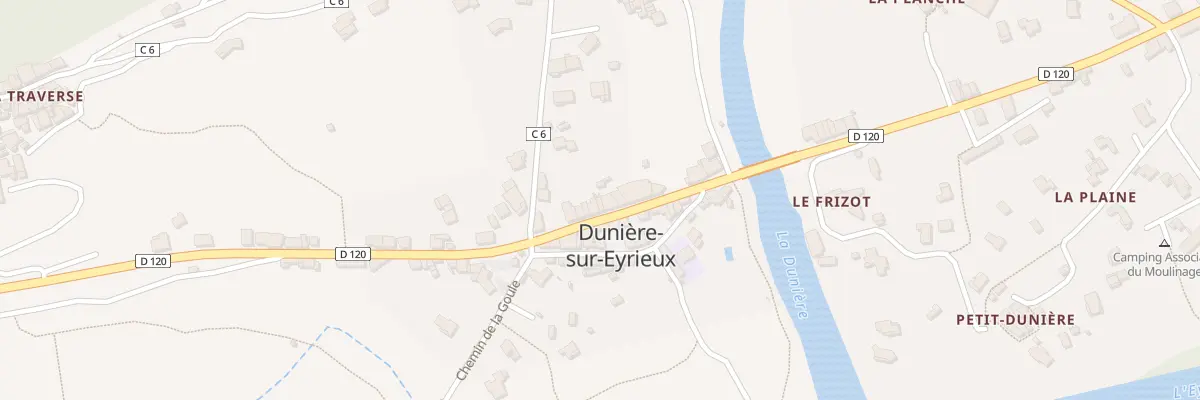 Plan du 1104 Av des Deux Rivières à Dunière-sur-Eyrieux