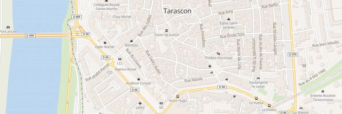 Plan du 48 Rue Lubières à Tarascon