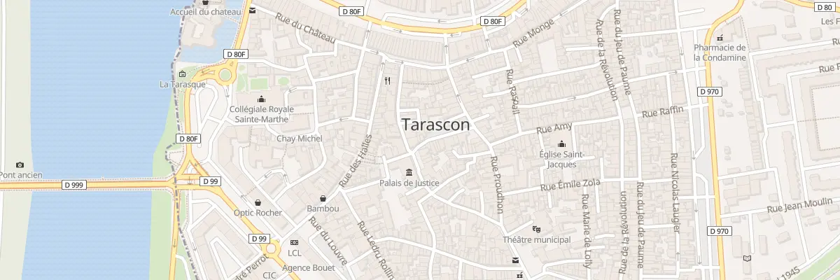 Plan du 1 Rue Salaire à Tarascon