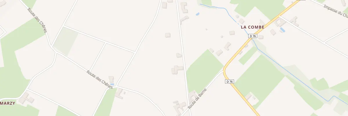 Plan du 141 Rte des Vernes à Blacé