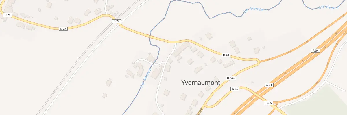 Plan du 7 Rue Basse à Yvernaumont