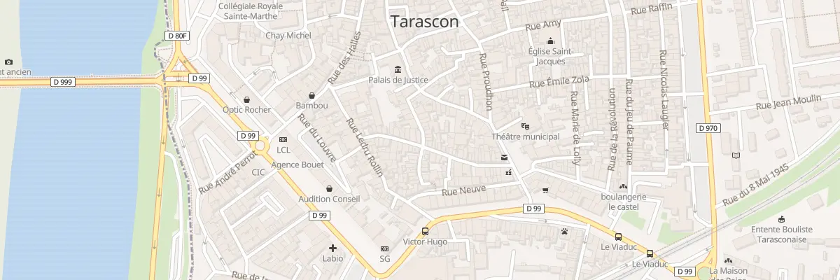 Plan du 44 Rue Lubières à Tarascon