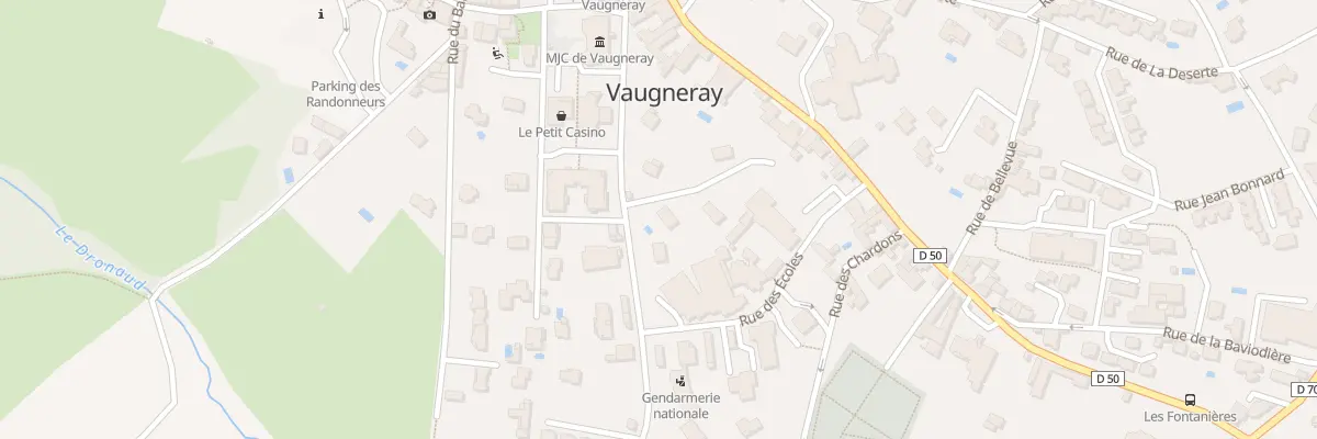 Plan du 15 Rue du Dronaud à Vaugneray