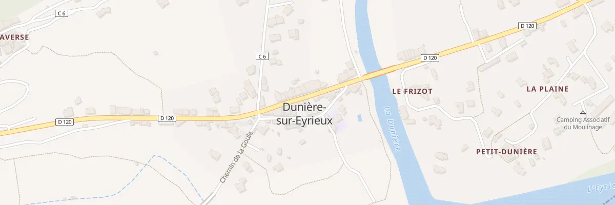 Plan du 1087 Av des Deux Rivières à Dunière-sur-Eyrieux