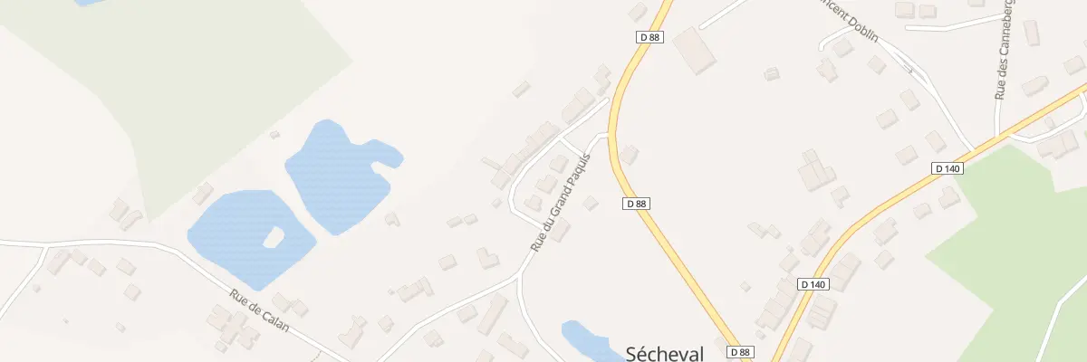 Plan du 5164 Grand Paquis à Sécheval