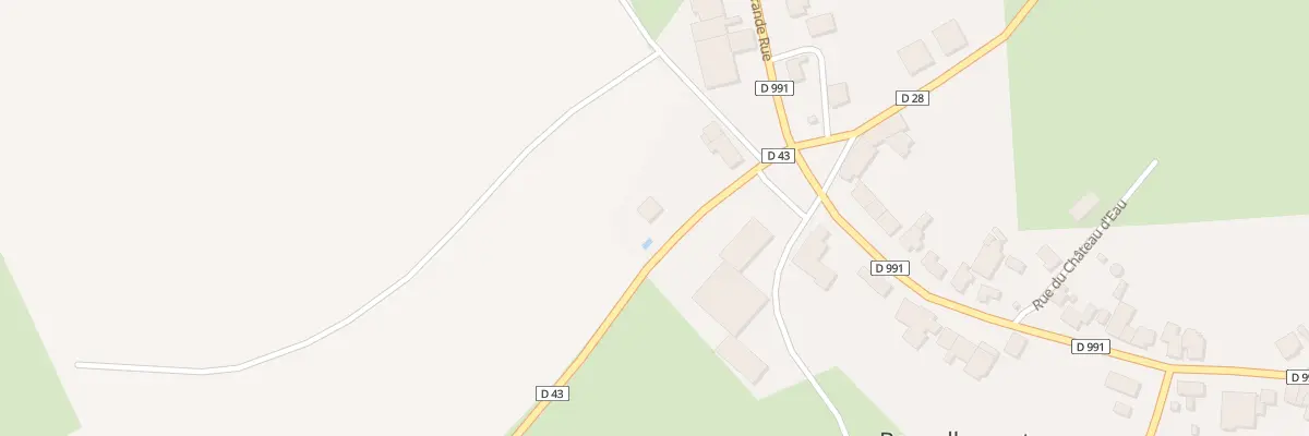 Plan du 4 Rte de Guincourt à Bouvellemont