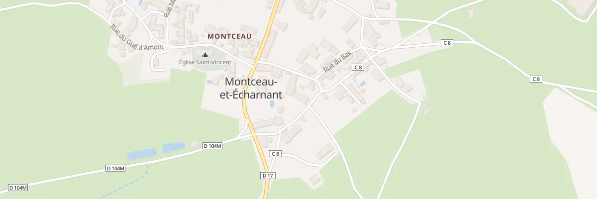 Plan du 7 Rue du Bas de la Velle à Montceau-et-Écharnant