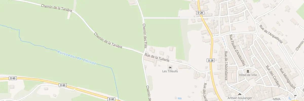 Plan du 10 Rue de la Tuilerie à Saint-Gengoux-le-National