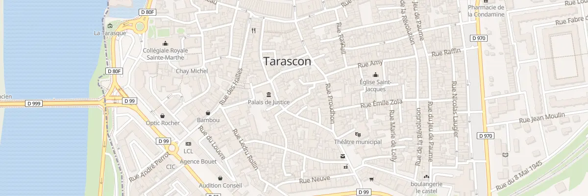 Plan du 1 Rue des Aiguilles à Tarascon