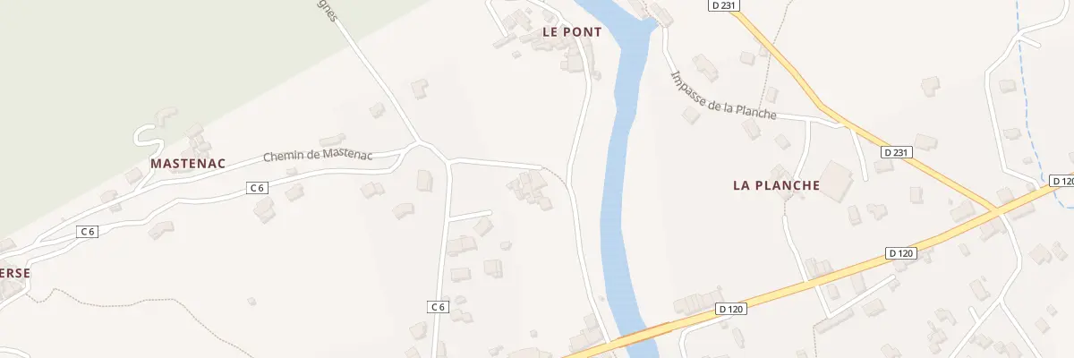 Plan du 63C Che de Lafaurie à Dunière-sur-Eyrieux