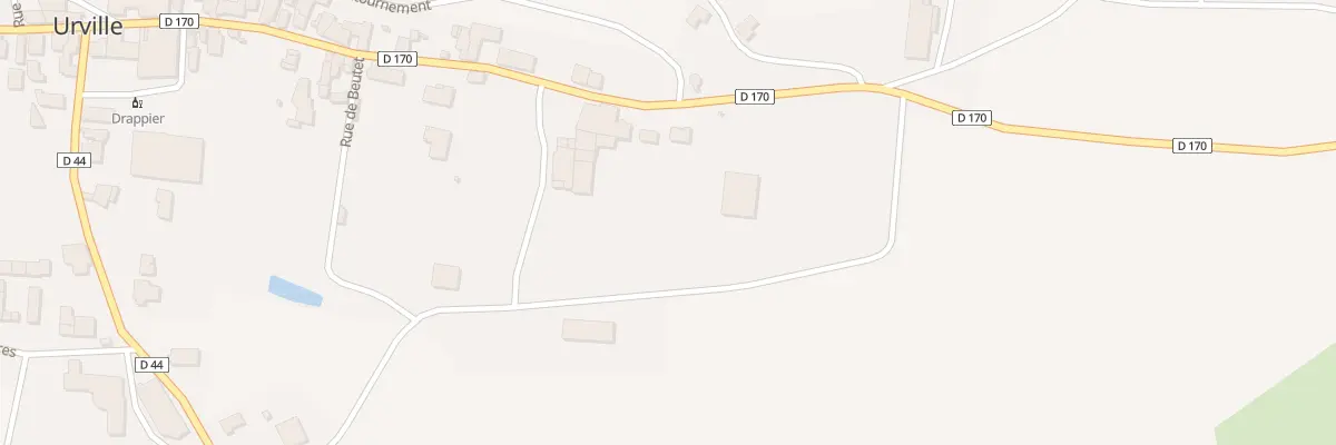 Plan du 42 Rue des Vignes à Urville