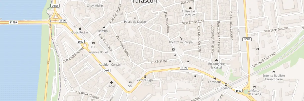 Plan du 19 Rue Lubières à Tarascon