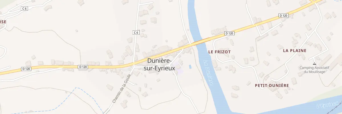 Plan du 123 Rue de la Mairie à Dunière-sur-Eyrieux
