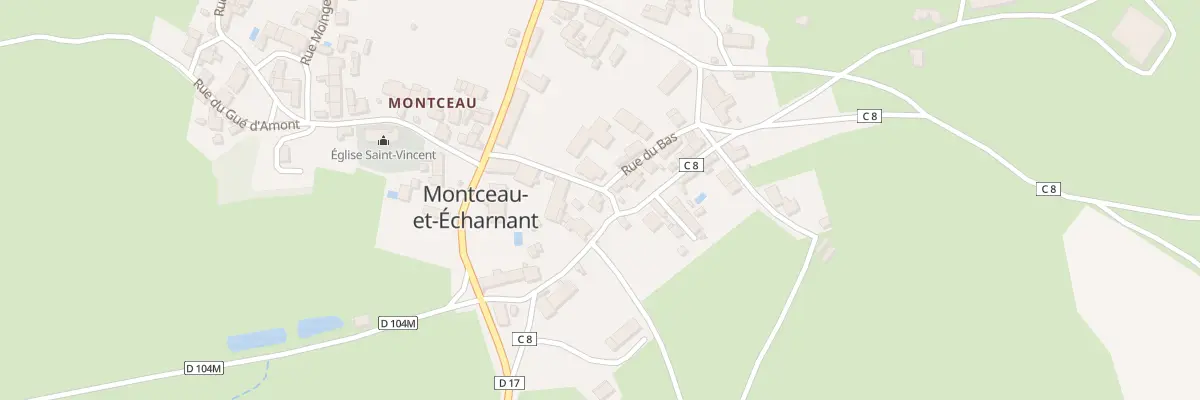 Plan du 1 Pl de l’Orme à Montceau-et-Écharnant
