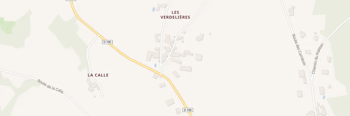 Plan du 20 Che du Puit Banal à Charnay