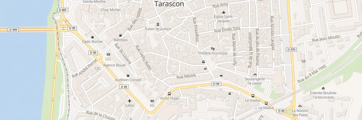 Plan du 26 Rue Lubières à Tarascon