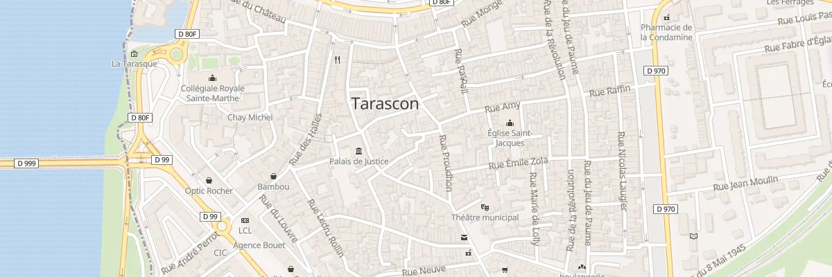 Plan du 13 Rue des Aiguilles à Tarascon