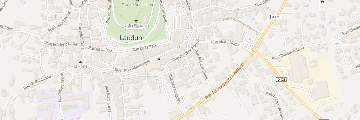 Plan du 240 Rue Frédéric Mistral à Laudun-l’Ardoise