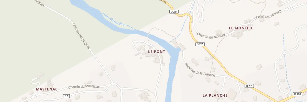 Plan du 325 Imp du Pont à Dunière-sur-Eyrieux