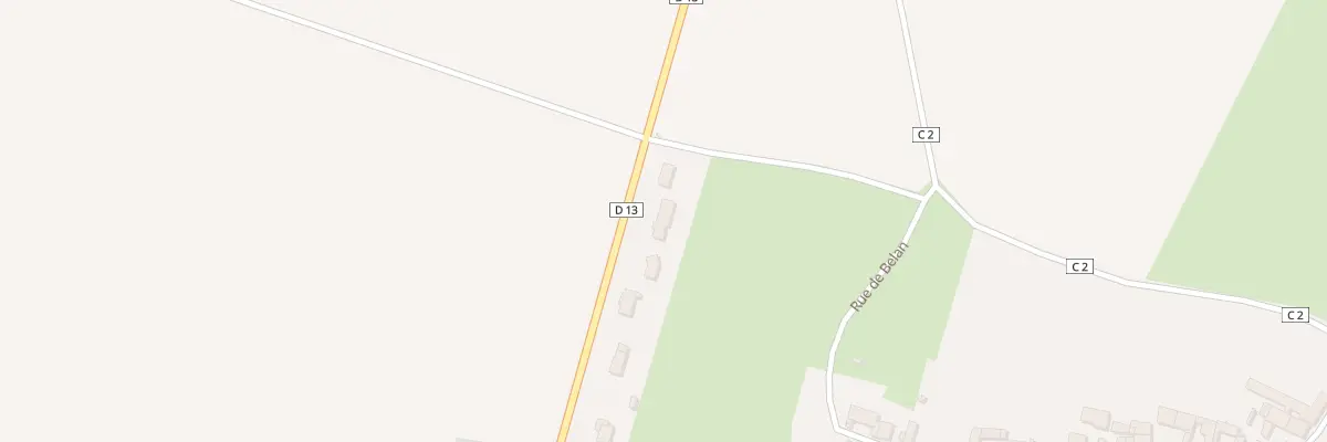 Plan du 11 Rue de Belan à Brion-sur-Ource