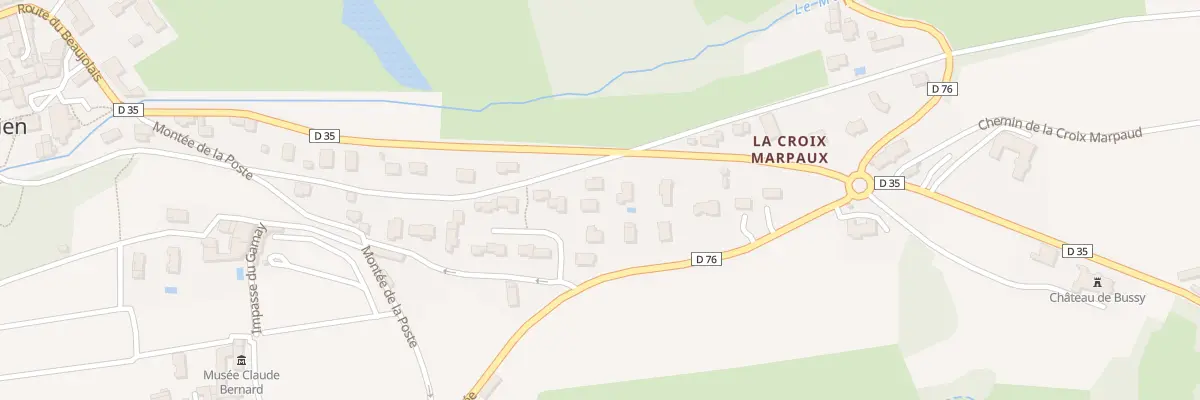 Plan du 34 Imp du Jardin des Vignes à Saint-Julien