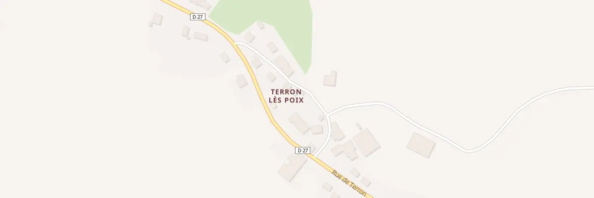 Plan du 4 Che des Cômes à Poix-Terron