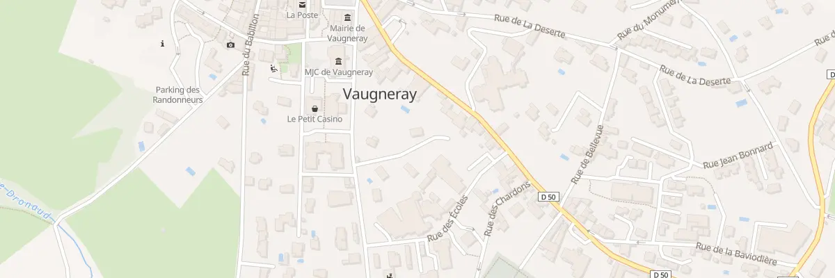 Plan du 13B Rue du Dronaud à Vaugneray
