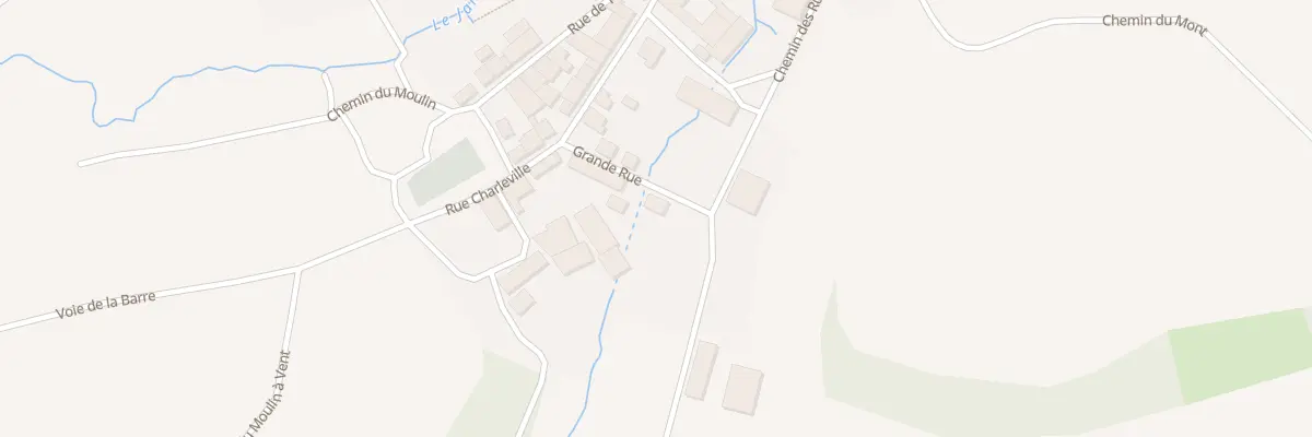 Plan du 16 Gr Grande Rue à Liry