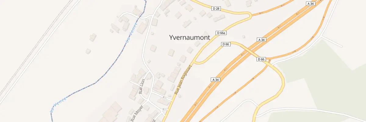 Plan du 16 Rue Jean Rogissart à Yvernaumont