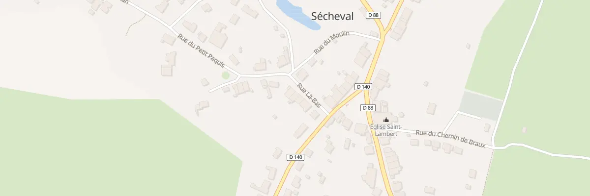 Plan du 5104 Le Village à Sécheval