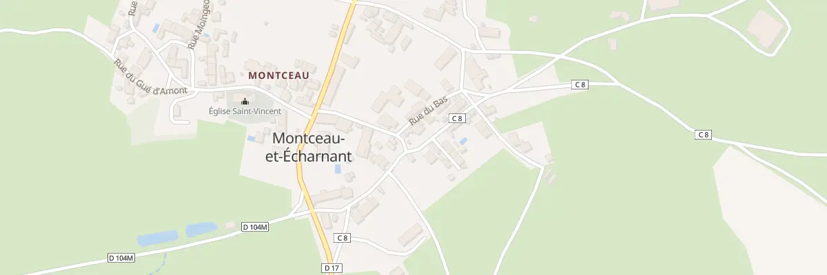 Plan du 2 Pl de l’Orme à Montceau-et-Écharnant