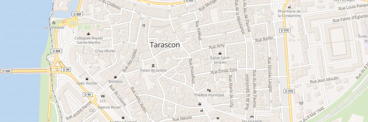 Plan du 20 Rue des Aiguilles à Tarascon