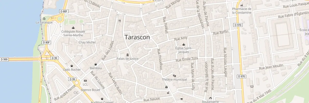 Plan du 22 Rue des Aiguilles à Tarascon