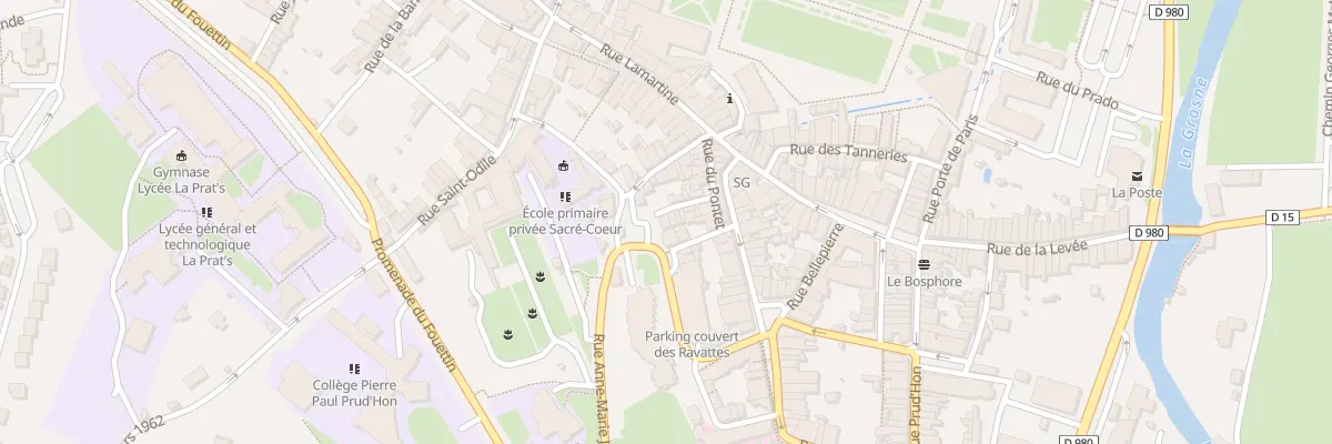 Plan du 10 Rue Stanislas Aucaigne à Cluny