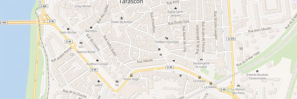 Plan du 12 Rue Lubières à Tarascon