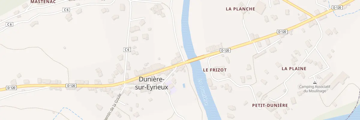 Plan du 1006 Av des Deux Rivières à Dunière-sur-Eyrieux