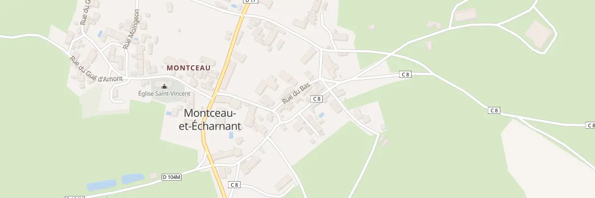 Plan du 4 Rue du Bas à Montceau-et-Écharnant